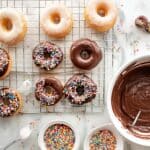 Baked Strawberry Lemon Doughnuts Recipe
