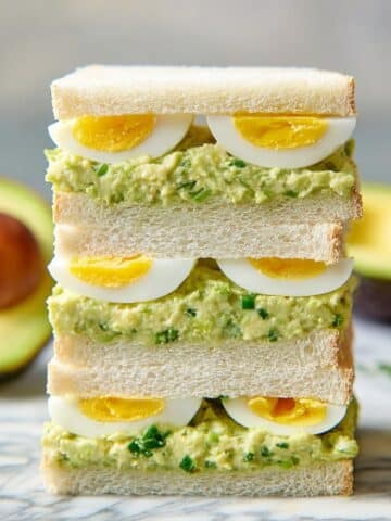 Avocado Egg Salad Sandwiches Recipe