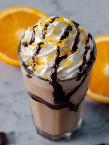 Zesty Orange Mocha Frappuccino Recipe