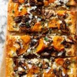 Butternut Squash & Mushroom Puff Pastry Tart Recipe
