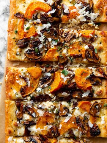 Butternut Squash & Mushroom Puff Pastry Tart Recipe