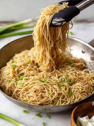 Quick & Easy Garlic Noodles Recipe