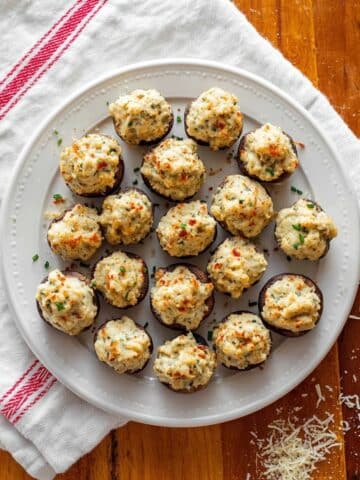 Keg's Mushrooms Neptune (Stuffed Mushrooms) Recipe