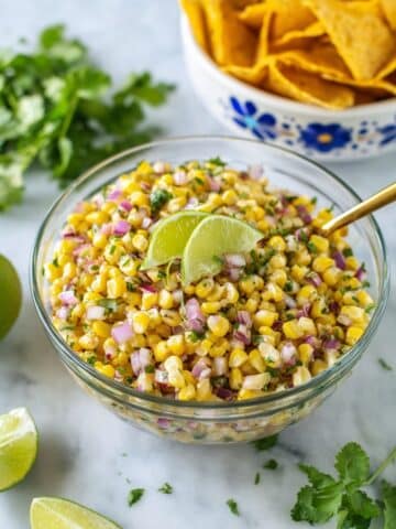 Easy Chipotle Corn Salsa Copycat Recipe