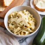 Creamy Zucchini Parmesan Pasta Sauce Recipe