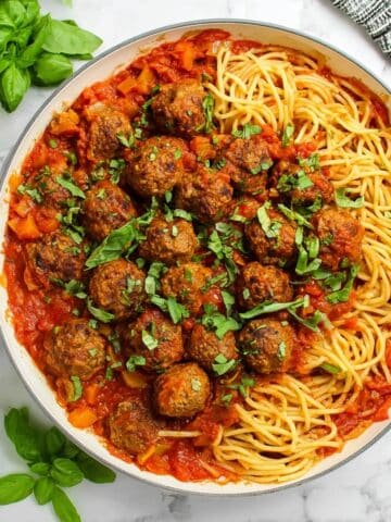 Classic Meatballs with Rich Tomato Sauce Recipe