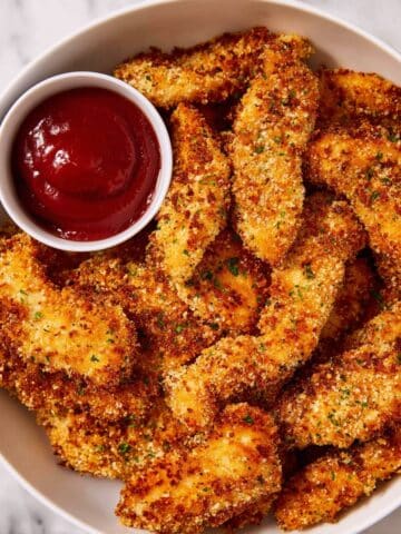 Baked Chicken Goujons Recipe
