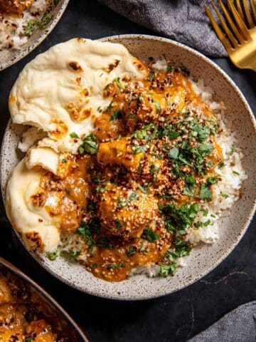 Easy Baked Spicy Sesame Butter Chicken Recipe