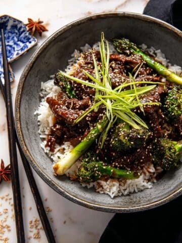 20 Minute Miso Ginger Beef and Broccoli Recipe