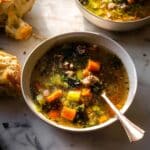 Crockpot Hearty Chicken and Rice Soup Recipe