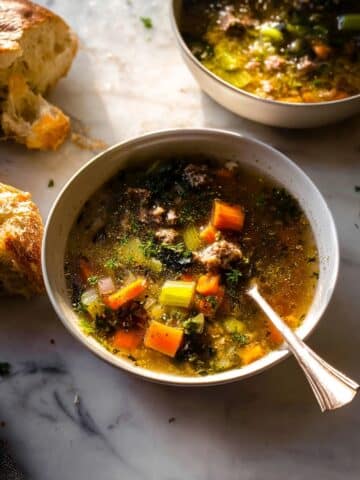 Crockpot Hearty Chicken and Rice Soup Recipe