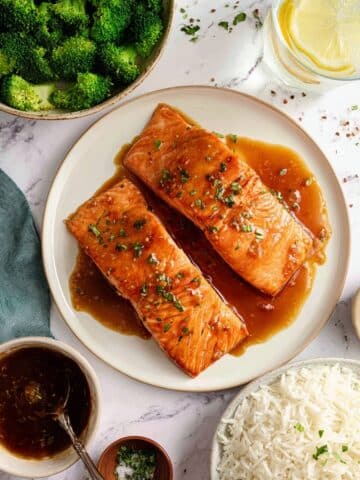 Honey Glazed Salmon Recipe