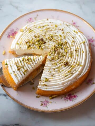 Orange-Pistachio Upside-Down Cake Recipe