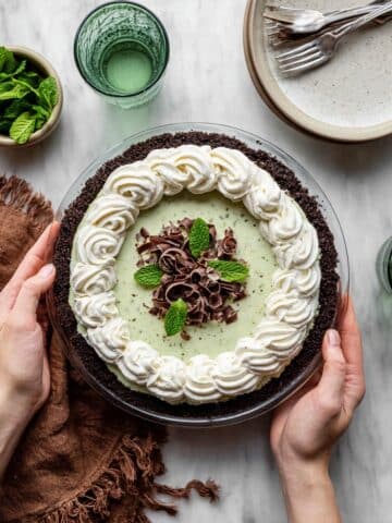 Crème de Menthe Pie (Mint Chocolate) Recipe