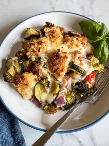 Cheesy Chicken Veggie Sheet Pan Dinner Recipe