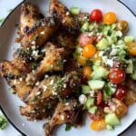 Greek Lemon Oregano Chicken Wings Recipe