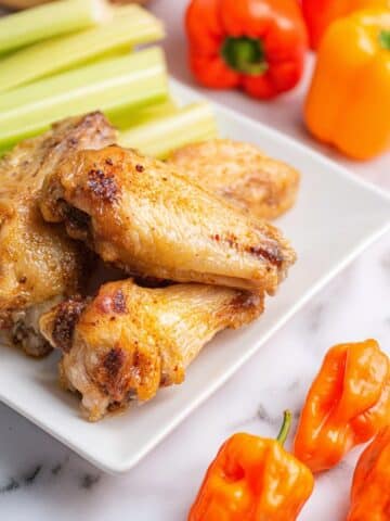 Grilled Honey-Habanero Chicken Wings Recipe