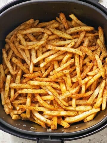 Air Fryer Frozen French Fries Recipe