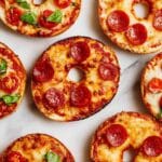 Easy Pizza Bagels (Oven, Grill & Air Fryer) Recipe