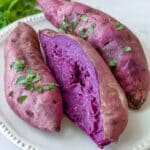 Oven Roasted Purple Yam Recipe: An Easy Side Dish Recipe