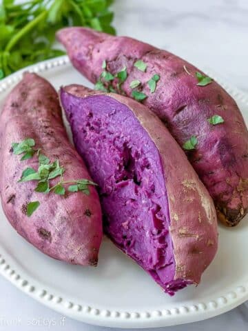Oven Roasted Purple Yam Recipe: An Easy Side Dish Recipe