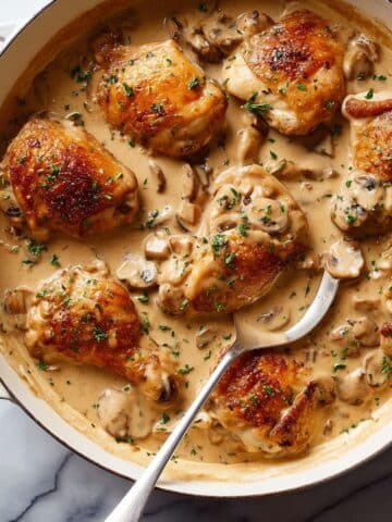 Chicken Fricassée (French Creamy Chicken Stew) Recipe