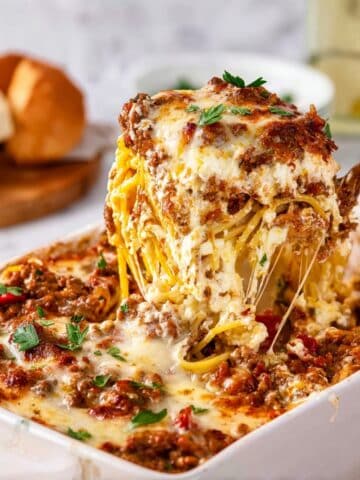Baked Spaghetti Casserole Recipe
