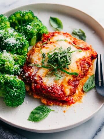 Parmesan Chicken with Melty Mozzarella and Marinara Recipe