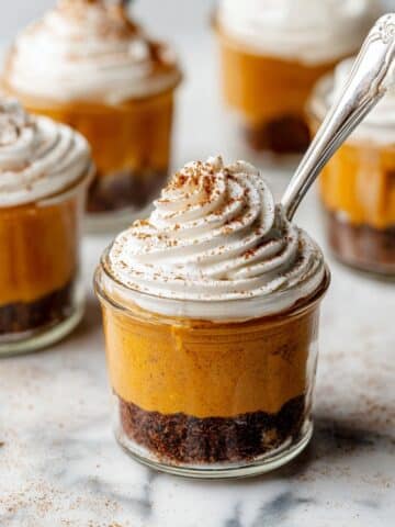 Pumpkin Pie in a Jar (No-Bake Pumpkin Parfaits) Recipe