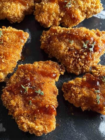 Spicy Crunchy Chicken Thighs Recipe