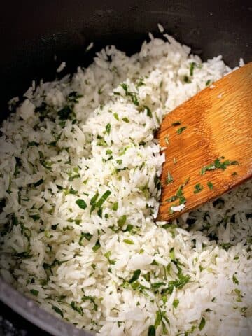 Instant Pot Cilantro Lime Rice Recipe