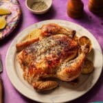 Buttermilk Brined Cornish Hens with Lemon and Potatoes Recipe