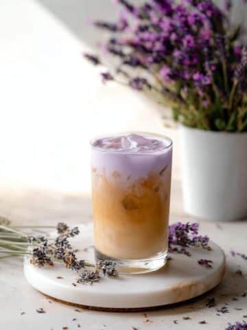 Iced Lavender Cream Chai (Starbucks Copycat) Recipe