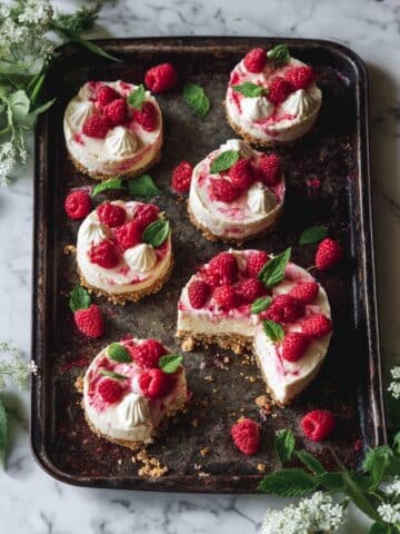 Gluten-Free Raspberry Swirl Cheesecake Recipe