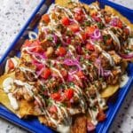 Mediterranean Chicken Nachos Recipe