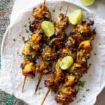 Ginger Honey Lime Chicken Skewers Recipe