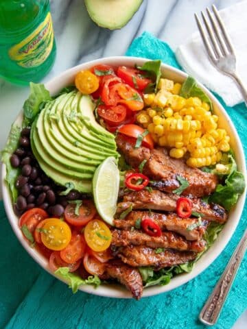 Buttermilk BBQ Southwest Chicken Salad Recipe