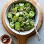 Quick Pickled Cucumber Salad Recipe