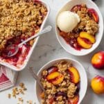 Spiced Plum Crisp Recipe