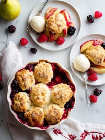 Peach Berry Crisp Recipe