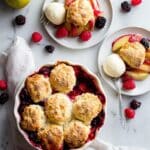 Pear Berry Cobbler Recipe