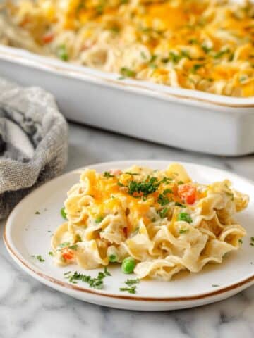 Creamy Chicken Noodle Casserole Recipe
