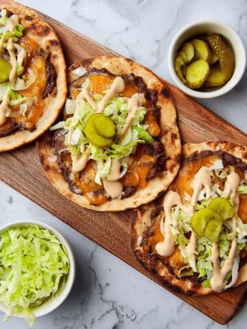 Smash Burger Tortilla Wraps Recipe