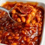 Baked Beans with Bacon and Barbecue Sauce Recipe