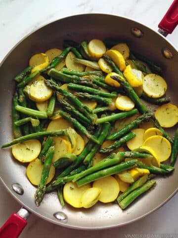 Lemon-Pepper Chicken Saute with Wild Rice and Vegetables Recipe