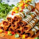 Cheesy Chicken Taquitos Recipe