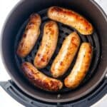 Air Fryer Brats with Beer and Sauerkraut Recipe