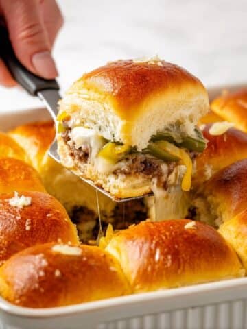 Philly Cheesesteak Sliders Recipe