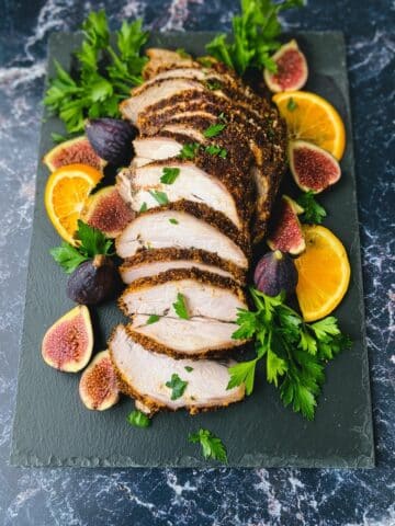 Slow Cooker Turkey Breast with Orange Zest and Spices Recipe