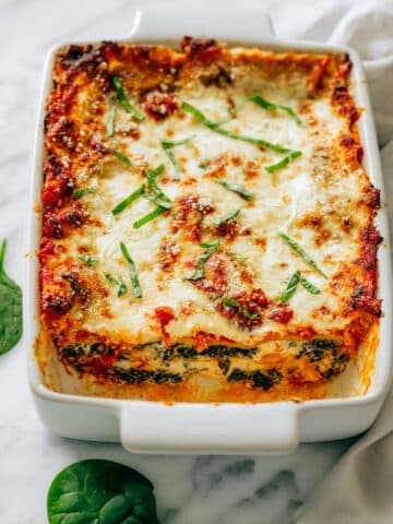 Spinach Lasagna Recipe